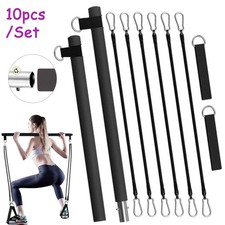 Pilates Bar with 6 Resistance Bands Adjustable Exercise Stick Fitness Equipment Pilates Equipment price