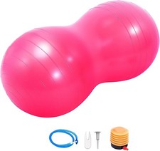Peanut Ball Kids Exercise Ball Toy Equipment Yoga Pilates Core Training 90x45cm Pilates Equipment price