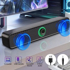 USB Power Wired Computer Speakers Stereo 3.5mm Jack For Desktop PC Laptop Gaming Computer Speakers price