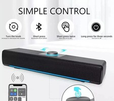 Dual Speaker Soundbar Bluetooth with USB for PC, Laptop, TV, Mobile, Stereo Computer Speakers price