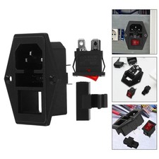 2 Sets of Versatile Power Sockets with Built-in Red Light Indicator On/Off Built-in Sets price