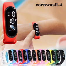 Kids Sports Watch Kawaii Digital Silicone Smart Watch for Boys Girls Outdoor Smart Kids Watch price