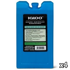 4x IGLOO MAXCOLD ULTRATHERM REUSABLE GEL ICE BLOCK MEDIUM FREEZER COOLER BOX Freezer, Cooler price