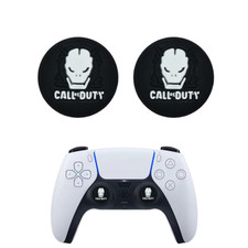 CRAZY DIY — 2x Black Call of Duty-themed Thumbgrips for PS4 and PS5 Controllers PlayStation Controller and Accessories price