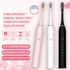 Sonic Electric Toothbrush for Adults USB Rechargeable IPX7 Waterproof Electric Toothbrush and Accessories price