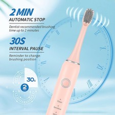Aolbea Sonic Electric Toothbrush Rechargeable With 8 Brush Heads 5 Modes Timer Electric Toothbrush and Accessories price