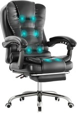 Massage Office Chair Executive Gaming Heated Recline Footrest Computer Chairs Massage Chair price