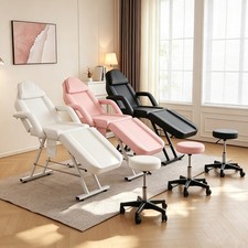 NEW Massage Table Salon Bed Recliner Beauty Spa Tattoo Therapy Couch Stool Set Massage Chair price