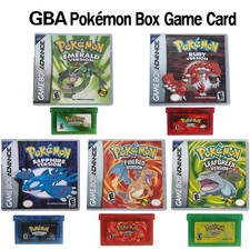 Emerald FireRed Leafgreen Ruby Sapphire 5 Versions GBA Game in Box for 32 Bit UK Gaming Products price