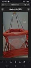 BabyHub SleepSpace Travel Cot playpen with circus teepee cover and Mosquito Net Baby Playpen & Cots price