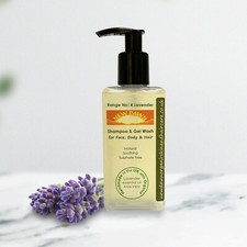 LAVENDER SHAMPOO & GEL WASH - New Dawn Organic Vegan Handmade Hair Care Products Organic Products price