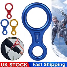 Rigging Belay Gear 35/50KN Rock Climbing Carabiner Descender Rappel Ring Buckle Climbing Gear price