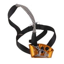 Right Foot Rope Climbing Ascender Climbing Caving Tools - Gold Climbing Gear price