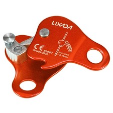 Orange Climbing Rope Grab Self-Locking Descender Safety Protector Gear Climbing Gear price