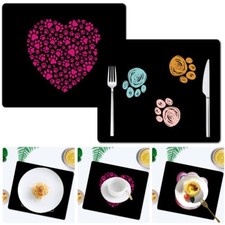 Placemats Heat Insulation non slip Dinner Table Mats Washable Place Mats UK Placemat price