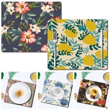 UK Placemats Table Mats Place Mats for Dinner Table Washable & Durable Non-Slip Placemat price