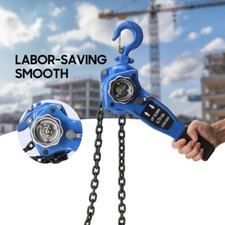 Manual Chain Block Hoist 1653 lbs Ratcheting Lever Block Chain Hoist 10ft Lever Hoist price