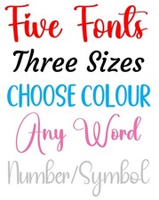 Vinyl Stickers, Labels, Decals, Personalise Name, Hinch, Stacey Solomon, Bundles Baby Room Furniture price