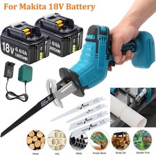 Brushless Cordless Electric Reciprocating Saw For Makita 18V Battery W/ 4x Blade Reciprocating Saw price