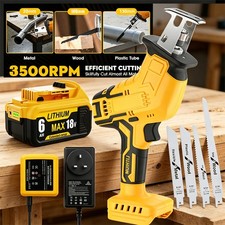 Cordless Electric Reciprocating Saw w/ 4X Blade & LED For DeWalt 18V 20V Battery Reciprocating Saw price
