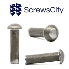 Solid Steel Round Head Rivets DIN 660  - M6  M8  M10  M12 Rivet price