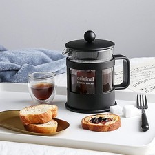 350/600/800ml Stainless Steel Brewing Kettle French Press Tea Maker Coffee Pot French Press price