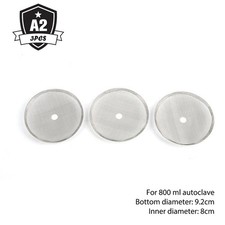 3 Pack Stainless Steel Cafetiere Filter Mesh 4" Reusable French Press Screen French Press price