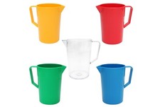 Harfield 750ml Graduated Jug Coloured Shatterproof Plastic Pitcher Measuring Jug Pitcher price