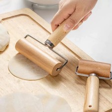 1PC Rolling pin; wooden baking; crushed nuts; pancakes; biscuits; kitchen utensi Rolling Pin price