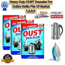 OUST All Purpose Descaler for Coffee Kettle Iron Limescale Remover & Cleaner UK Dishwashing price