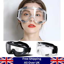 1PC Safety Goggles Eye Protective Over Glasses Clear Anti Fog Dust Outdoor Work Outdoor Glasses price