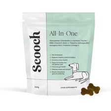 Vet Formulated Scooch All-In-One Multi Supplement for Dogs Glucosamine Prebiotic Pet Products price