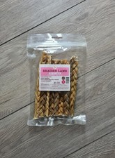 JR Pure Pet Natural Products Briaded Lamb Dog Chews Treats 100g NEW rrp £7.99! Pet Products price
