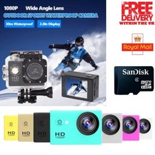 Outdoor 1080P Sports Camera Waterproof Action Cam with LCD & Accessories Video Camera Accessories price