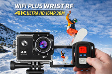 4K Action Camera Accessories Kit Waterproof Case Mounts Remote Full Set UK Pack Video Camera Accessories price