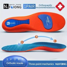 Heavy Duty Orthotic Arch Support Insoles, Shock Absorbing Orthopedic insoles New Orthopedic Products price