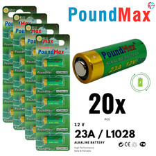 20  x A23 Battery – 12V –  Ideal for Car Remotes & Security Devices PoundMax Security Devices price