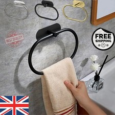 Bathroom Towel Ring Rack Holder Stainless Steel Wall Mounted Self-Adhesive Towel Rack price