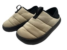 Crocs Kids Classic Puff Moc 210589.  Slip On Cozy Clog.  Unisex Kids J2. EUC Unisex Children's Slippers & Sandals price