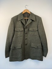 Dhobi | Made in England | Grey Wool Jacket | Men’s Vintage | Size L Men's Overcoat price
