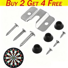 Dart Board Bracket Universal Fit Dartboard Wall Mounting Hanging Fixings Screws Wall Board price