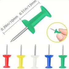 100 Colours Push Pins Art Craft Cork Board Notice School Office Wall Drawing Pin Wall Board price