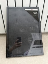 Black Message Board With Letter & Number Pegs Wall Hanging Sign 42 x 30cm! NEW Wall Board price