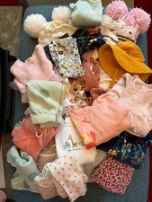 Bundle Of Girls Clothing Size 0-3 Months & Up To 1 Month Baby Clothing Set price
