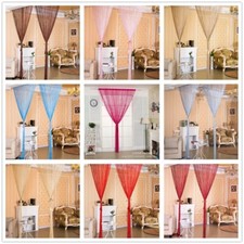 Decor Tassel String Glitter Curtains Patio Net Fringe Door Fly Screen Divider Baby Room Curtain price