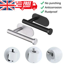 Stainless Steel Toilet Roll Paper Holder Strong Self Adhesive Stick Wall Mount Toilet Paper Holder price
