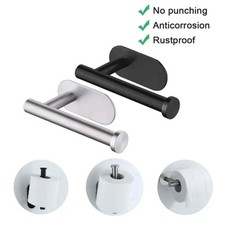 Stainless Steel Toilet Roll Paper Holder Strong Self Adhesive Stick Wall Mount Toilet Paper Holder price