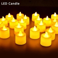 LED Candle Flameless Battery Tea Light Fake Candle Home Party Decor UK Stock Decorative Candle price