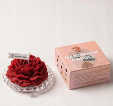 Aromatherapy Flower Candle Peony Scented Soy Wax Romantic Home Decor Gift 1pc Decorative Candle price
