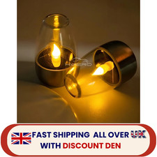 LED Solar Candles Light Flameless Rechargeable Night Light For Garden Decor UK Decorative Candle price